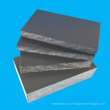 Folha de PVC cinza 10 mm de espessura para aquário